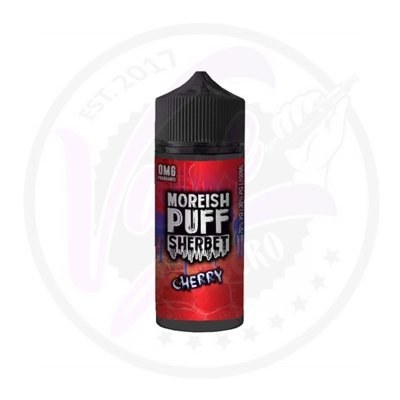 Buy Moreish Puff Sherbet 100ML Shortfill - Cherry