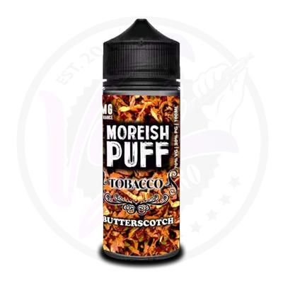Buy Moreish Puff Tobacco 100ML Shortfill - Butterscotch