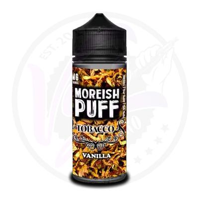 Buy Moreish Puff Tobacco 100ML Shortfill - Vanilla