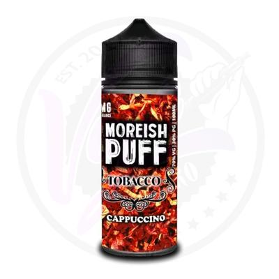 Buy Moreish Puff Tobacco 100ML Shortfill - Cappuccino