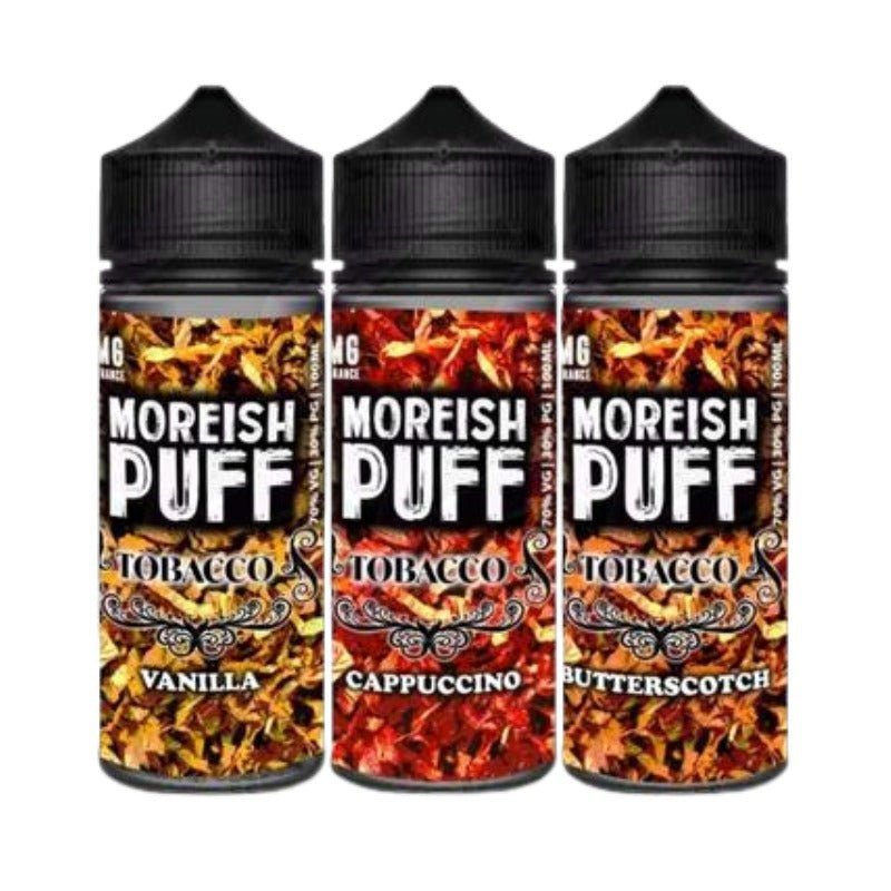 Buy Moreish Puff Tobacco 100ML Shortfill - Original