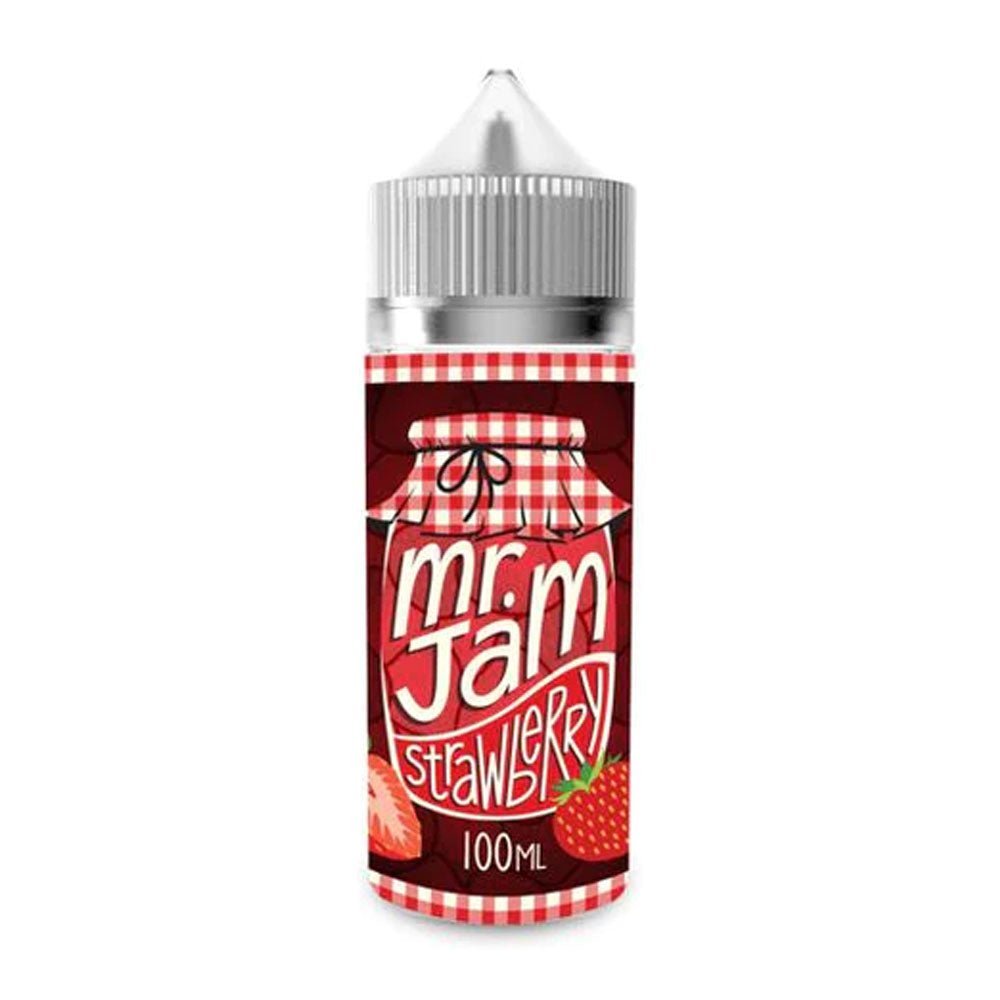 Buy Mr Jam 100ml E - Liquid - Strawberry