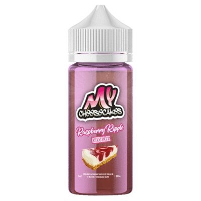 Buy My E - Liquids Cheesecakes 100ML Shortfill - Raspberry Ripple Cheesecake