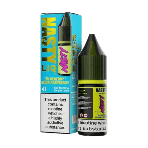 Buy Nasty Liq Salt 10ml E - Liquids Box of 10 - Blueberry Sour Raspberry