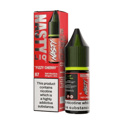 Buy Nasty Liq Salt 10ml E - Liquids Box of 10 - Fizzy Cherry