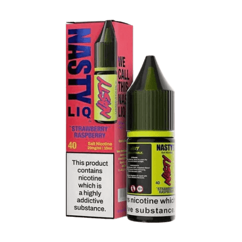 Buy Nasty Liq Salt 10ml E - Liquids Box of 10 - Strawberry Raspberry