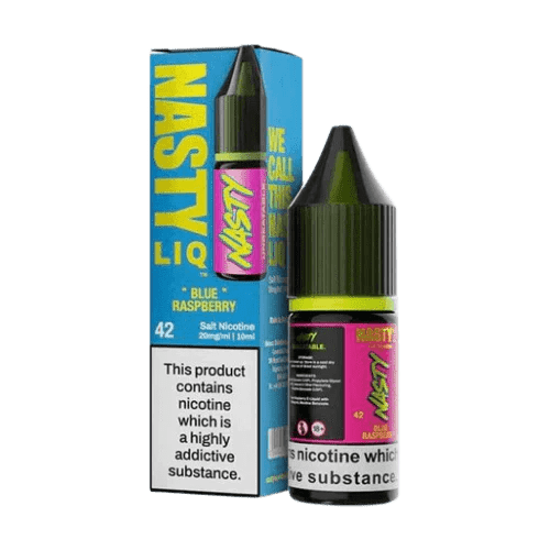 Buy Nasty Liq Salt 10ml E - Liquids Box of 10 - Blue Raspberry