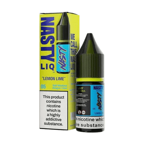 Buy Nasty Liq Salt 10ml E - Liquids Box of 10 - Lemon Lime