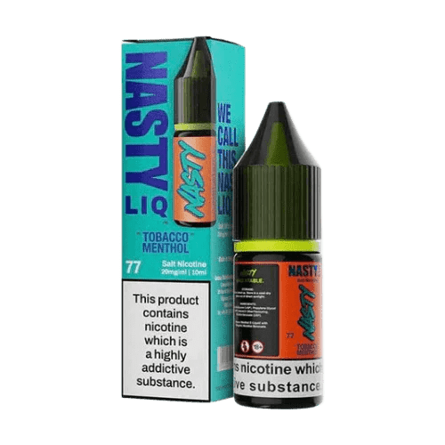 Buy Nasty Liq Salt 10ml E - Liquids Box of 10 - Tobacco Menthol