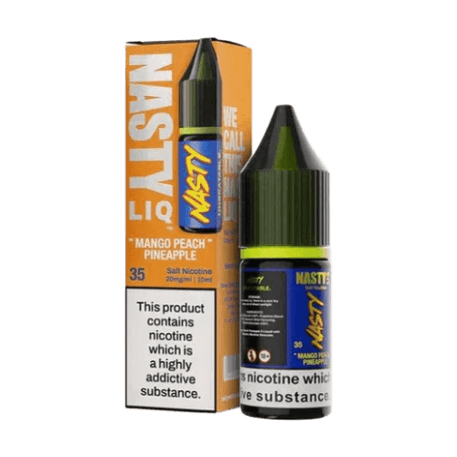 Buy Nasty Liq Salt 10ml E - Liquids Box of 10 - Mango Peach Pineapple