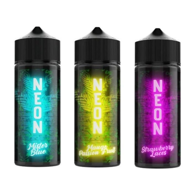 Buy Neon 100ml shortfill E - liquid - Mango Passion Fruit