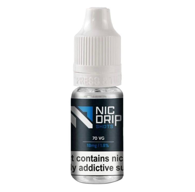 Buy NIC DRIP - 70VG - 18MG - NICOTINE SHOT -