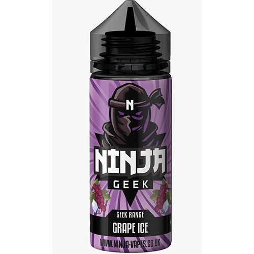 Buy Ninja Geek E liquid 100ML Shortfill - Grapes