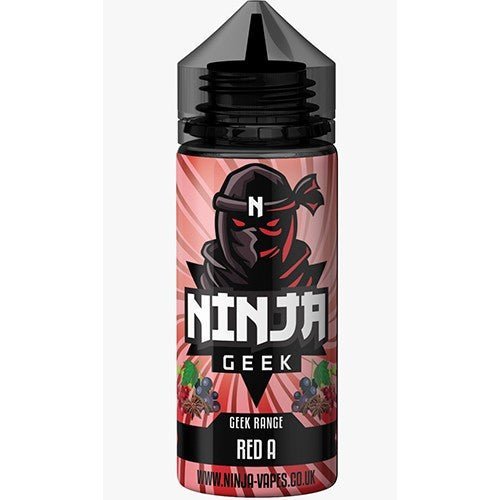 Buy Ninja Geek E liquid 100ML Shortfill - Red A