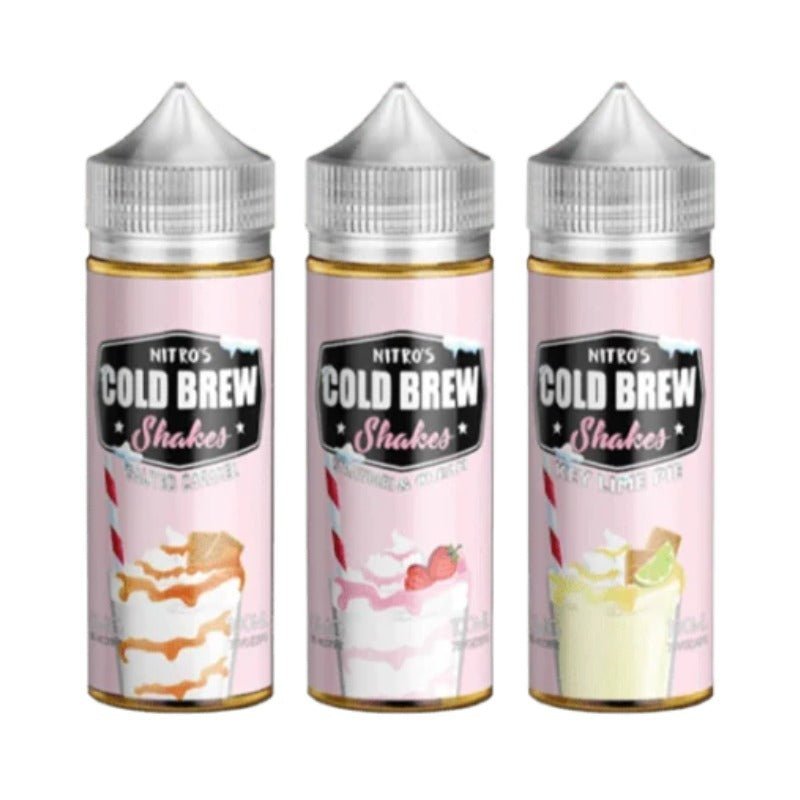 Buy Nitro's Cold Brew 100ML Shortfill E - liquids - White Chocolate Mocha Coffee