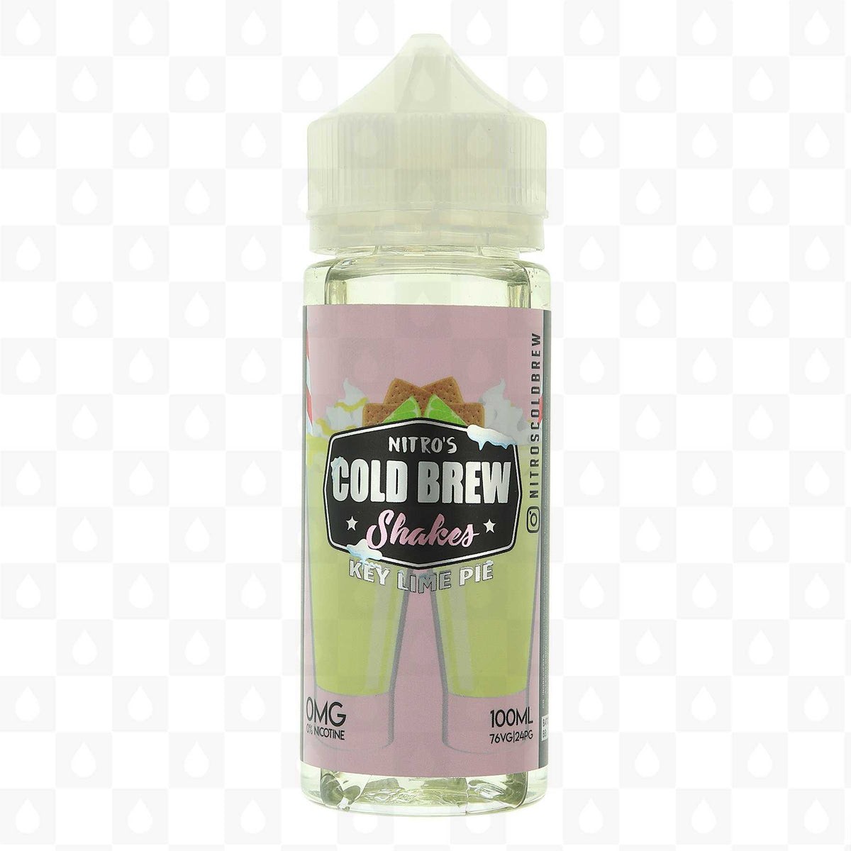 Buy Nitro's Cold Brew 100ML Shortfill E - liquids - Key Lime Pie Shakes