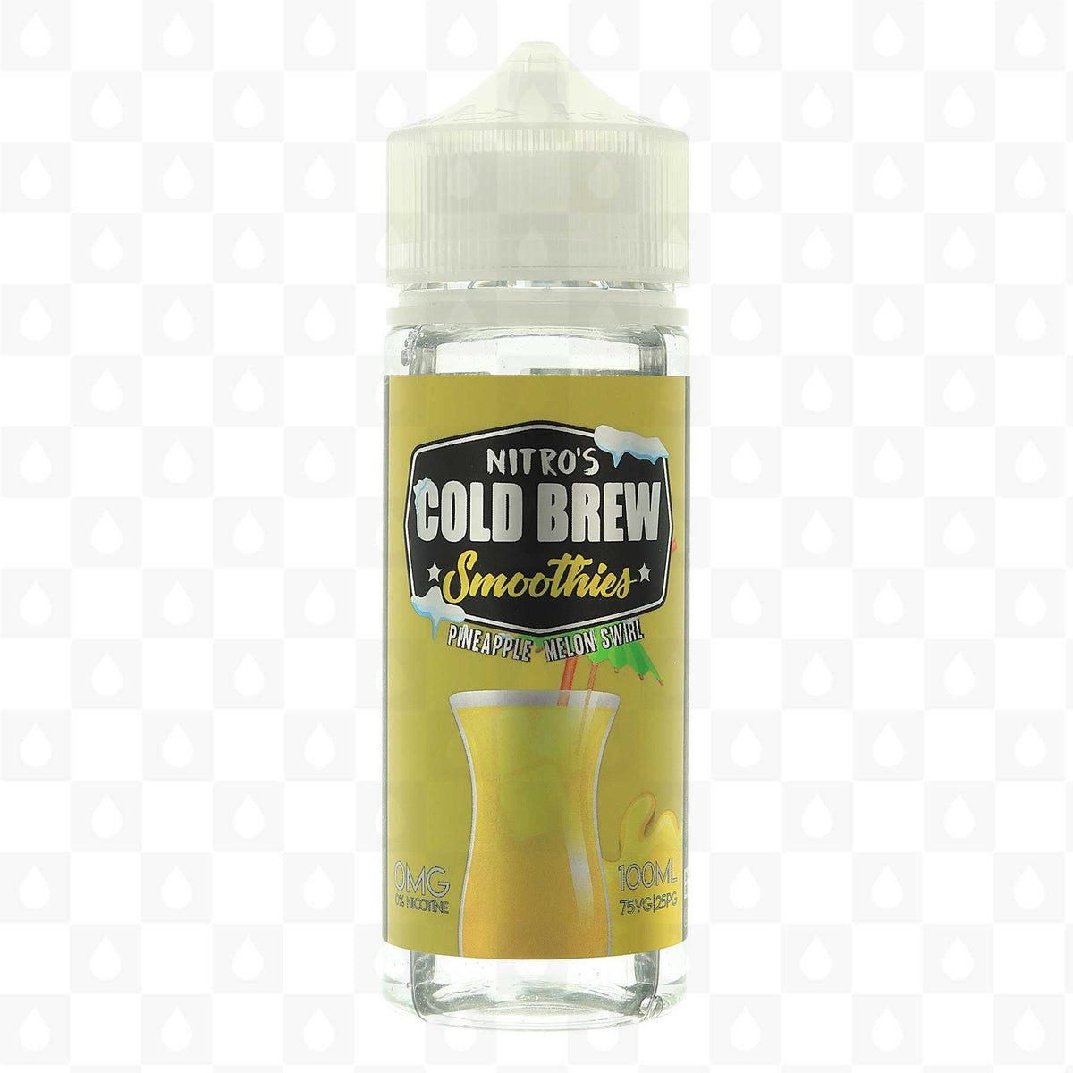 Buy Nitro's Cold Brew 100ML Shortfill E - liquids - Pineapple Melon Swirl Smoorhies