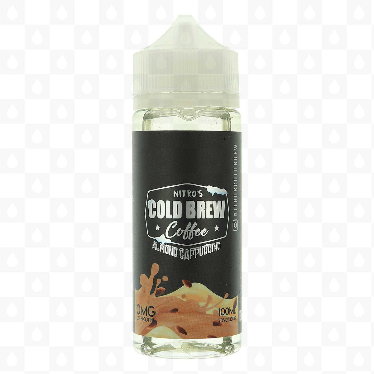 Buy Nitro's Cold Brew 100ML Shortfill E - liquids - Almond Cappuccino Coffee