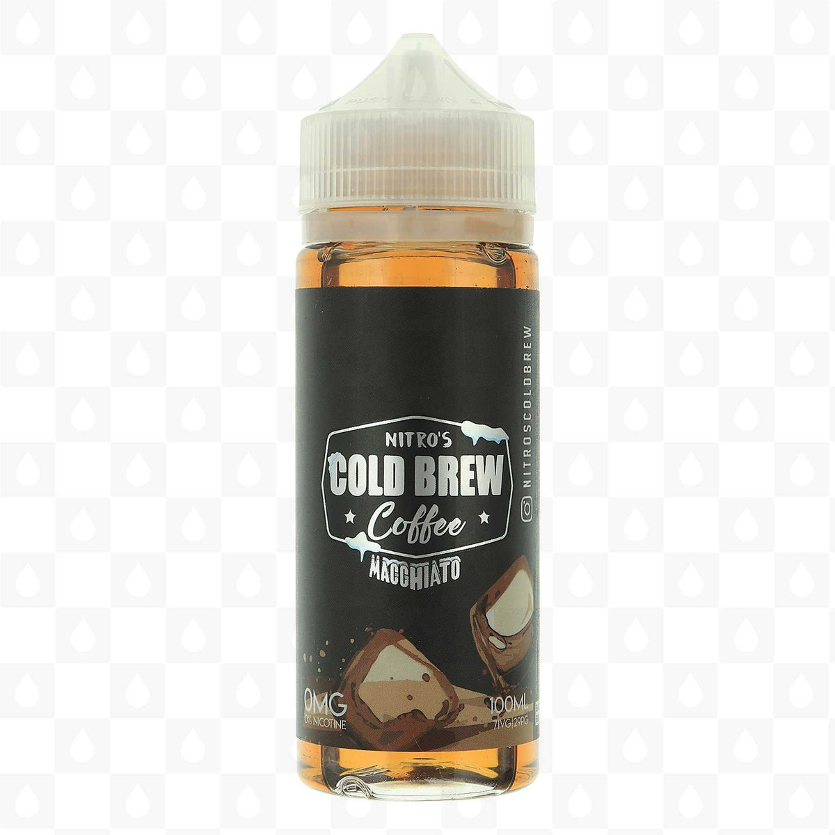 Buy Nitro's Cold Brew 100ML Shortfill E - liquids - Macchiato Coffee