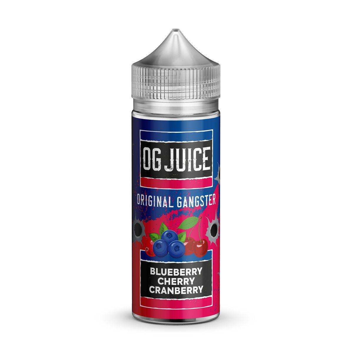 Buy OG Juice 100ml E - liquids - Blueberry Cherry Cranberry