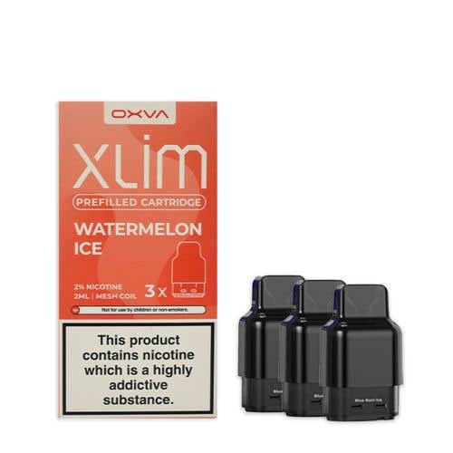 Buy Oxva Xlim Prefilled E - liquid Pods Cartridges - Pack of 3 - Watermelon Ice