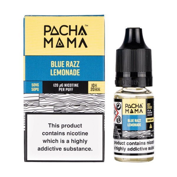 Buy Pacha Mama Nic Salts 10ml - Box of 10 - Blue Razz Lemonade