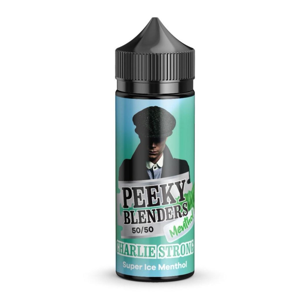Buy Peeky Blenders Menthol 100ML Shortfill - Charlie Strong