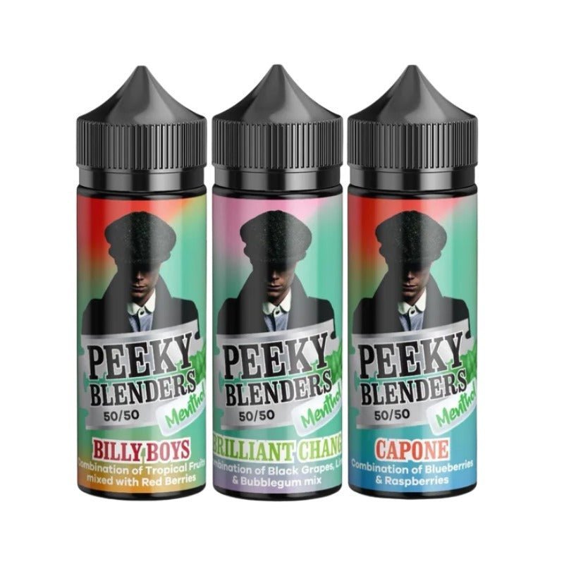 Buy Peeky Blenders Menthol 100ML Shortfill - Billy Boys