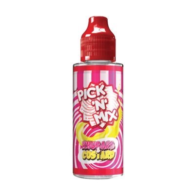 Buy Pick N Mix 100ML Shortfill - Rhubarb & Custard