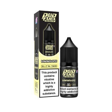 Buy Pod Fuel Nic Salts 10ml E - liquid - Box of 10 - Bananaverse