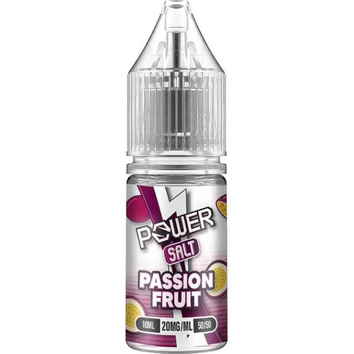 Buy Power by JNP Nic Salts 10ml E - liquids - Pack of 10 - Passion Fruit