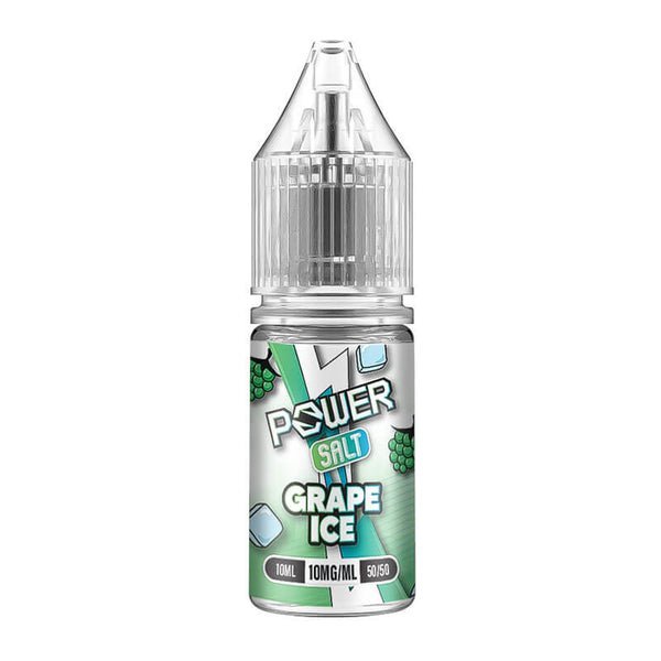 Buy Power by JNP Nic Salts 10ml E - liquids - Pack of 10 - Grape Ice