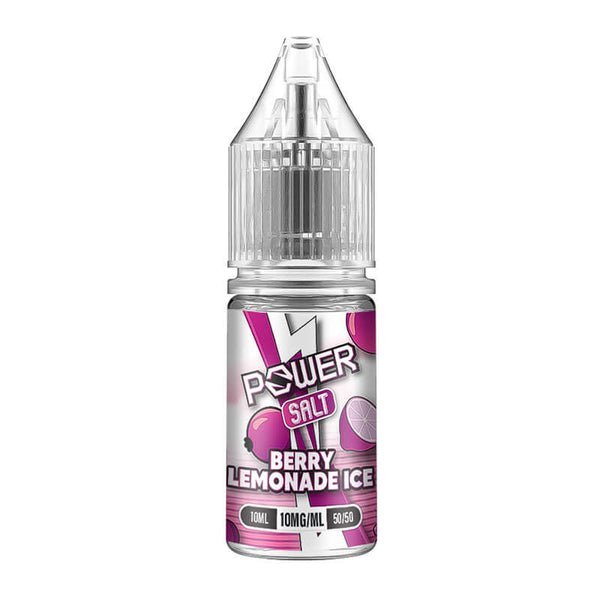Buy Power by JNP Nic Salts 10ml E - liquids - Pack of 10 - Berry Lemonade Ice