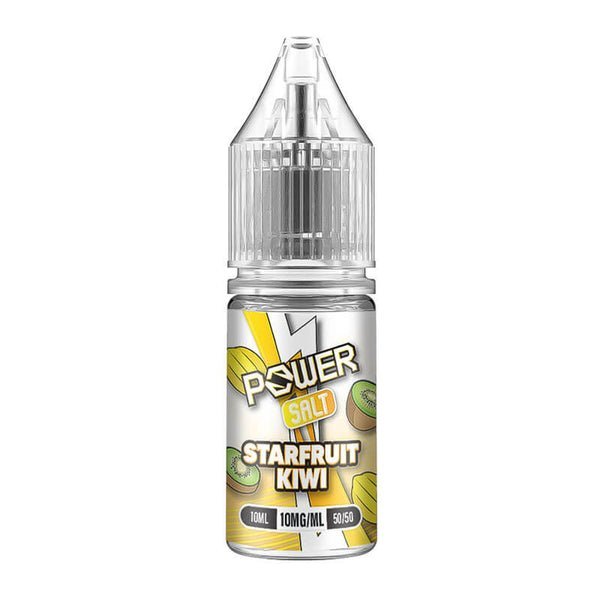Buy Power by JNP Nic Salts 10ml E - liquids - Pack of 10 - Start Fruit Kiwi