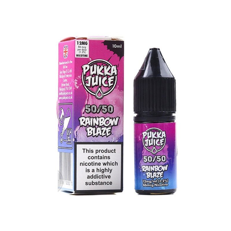 Buy Pukka 50/50 10ML Shortfill (Pack of 10) - 12mg