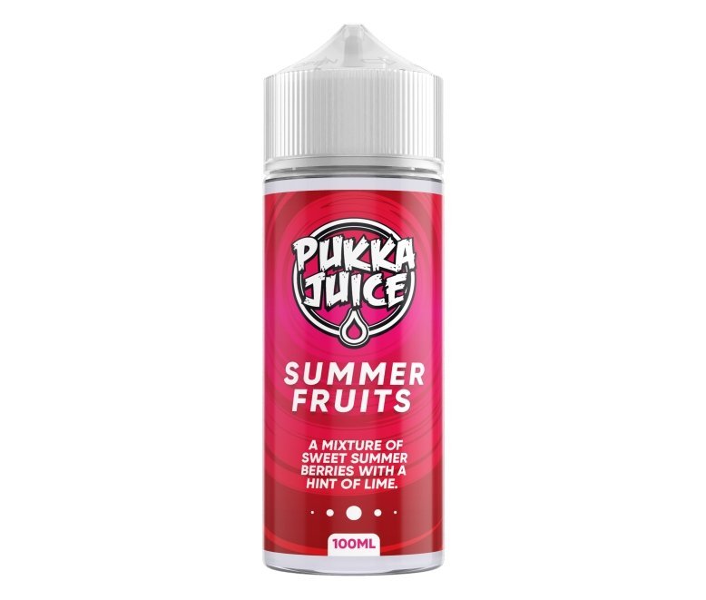 Buy Pukka Juice 100ml Shortfill E - liquids - Summer Fruits