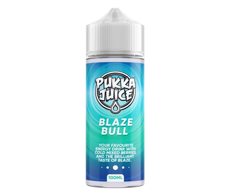Buy Pukka Juice 100ml Shortfill E - liquids - Blaze Bull