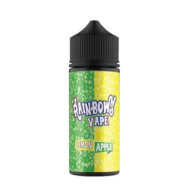 Buy Rainbow Vape 100ml Shortfill - Lemon Apple