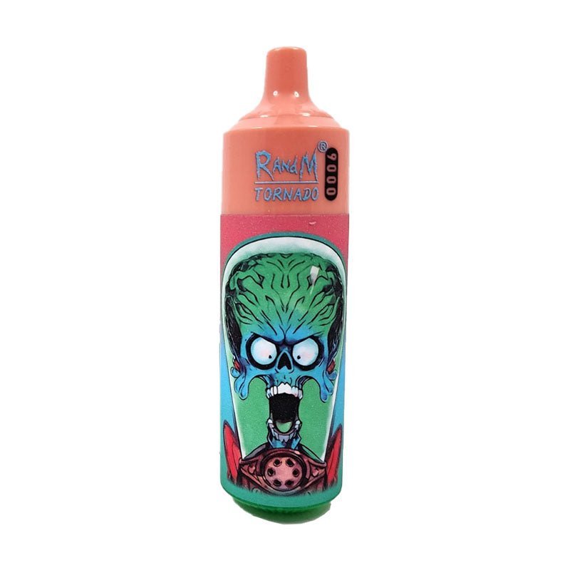 Buy RandM Tornado 9000 Puffs Disposable Vape Box of 10 - Gummy bear