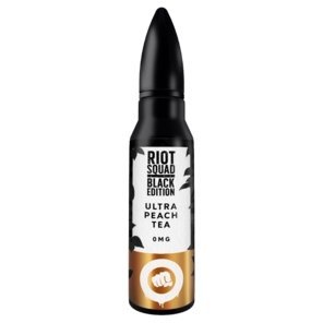 Buy Riot Squad Black Edition Series 50ml Shortfill - Ultra Peach Tea