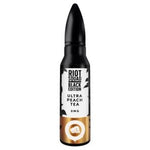 Buy Riot Squad Black Edition Series 50ml Shortfill - Ultra Peach Tea