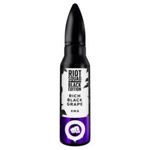 Buy Riot Squad Black Edition Series 50ml Shortfill - Rich Black Grape
