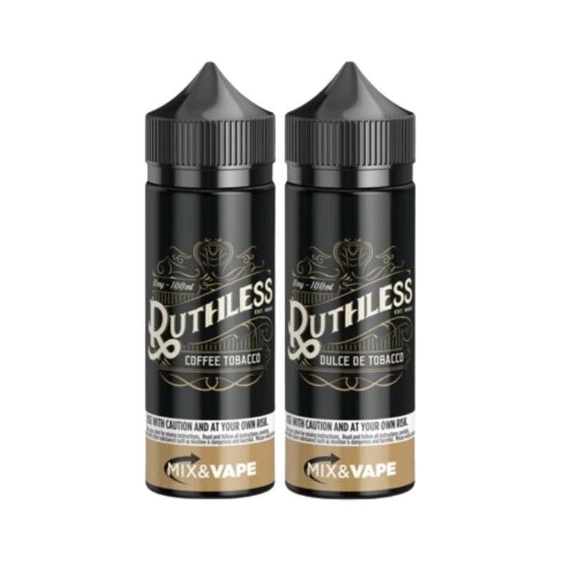 Buy Ruthless Tobacco 100ML Shortfill - Coffee Tobacco