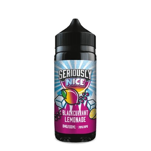 Buy Seriously Nice 100ml Shortfill - Blackcurrant Lemonade
