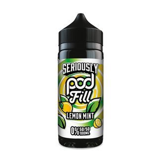 Buy Seriously Pod Fill 100ml E - liquids - Lemon Mint
