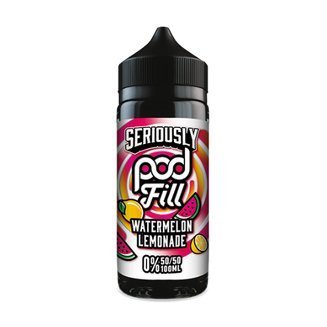 Buy Seriously Pod Fill 100ml E - liquids - Watermelon Lemonade