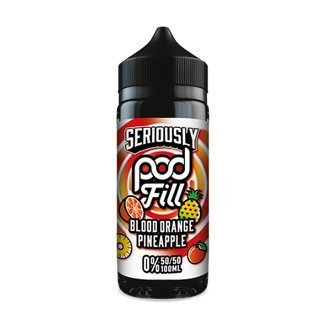 Buy Seriously Pod Fill 100ml E - liquids - Blood Orange Pineapple