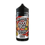 Buy Seriously Pod Fill 100ml E - liquids - Blood Orange Pineapple
