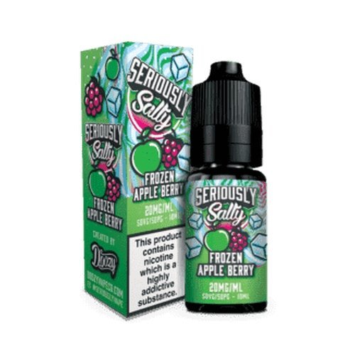 Buy Seriously Salty 10ml Nic Salt (Pack of 10) - Frozen Apple Berry