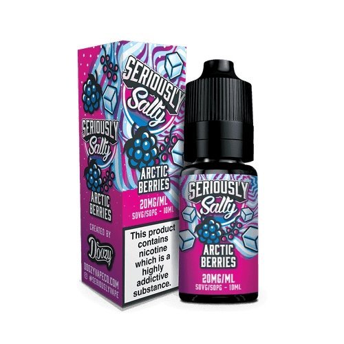 Buy Seriously Salty 10ml Nic Salt (Pack of 10) - Arctic Berries